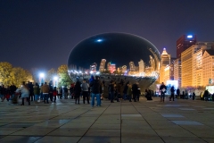 The Bean at Night 0906